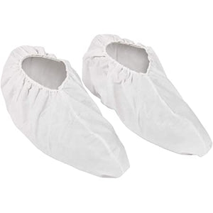 White Disposable Non Skid Shoe Covers - 1,000pcs