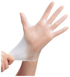 Mediflex Cleantouch Powder Free Vinyl Examination Gloves - 10 boxes of 100 gloves
