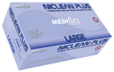 Single Box - Mediflex Niclean Plus Powder Free Longcuff Nitrile Glove - Box of 150 gloves