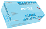 Mediflex Niclean Plus Powder Free Longcuff Nitrile Glove - 10 boxes of 150 gloves